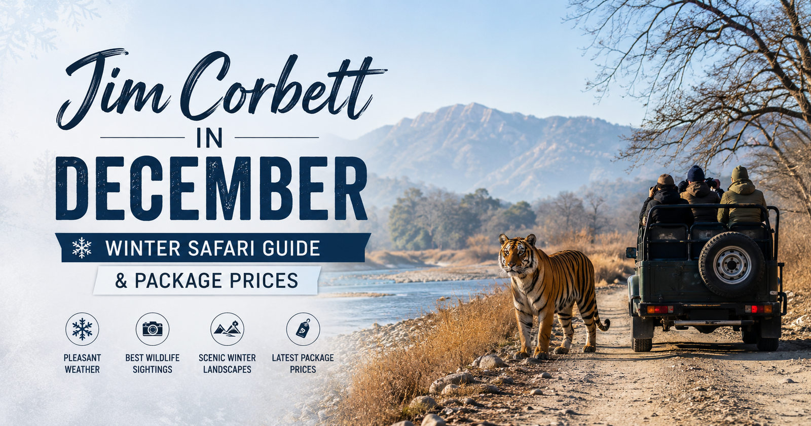 Jim Corbett in December: Winter Safari Guide & Package Prices